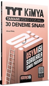 TYT Kimya Tamamı Video Çözümlü 30 Deneme Sınavı