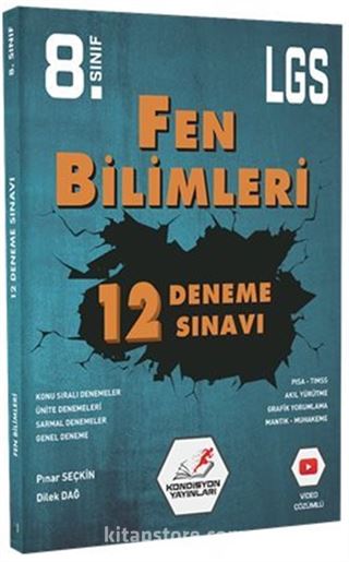 8. Sınıf LGS Fen Bilimleri 12'li Deneme Sınavı