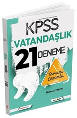 2021 KPSS Vatandaşlık 21 Deneme Çözümlü