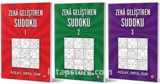 Zeka Geliştiren Sudoku Seti (3 Kitap Takım)