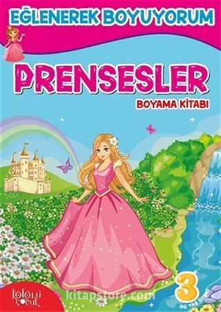 Prensesler Boyama Kitabı