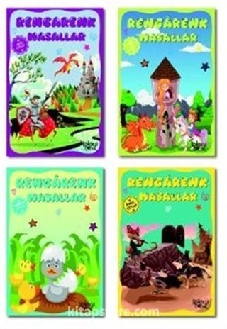 Rengarenk Masallar Seti (4 Kitap Takım) 5