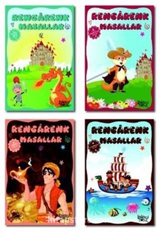 Rengarenk Masallar Seti (4 Kitap Takım) 2