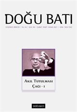 Doğu Batı Dergisi 96. Sayı / Akıl Tutulması Çağı 1