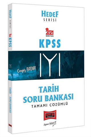 2021 KPSS Tarih Tamamı Çözümlü Soru Bankası Hedef Serisi