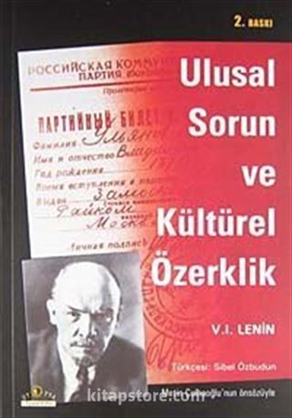 Ulusal Sorun ve Kültürel Özerklik