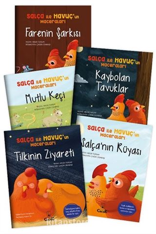 Salça ile Havuç'un Maceraları Serisi (5 Kitap)