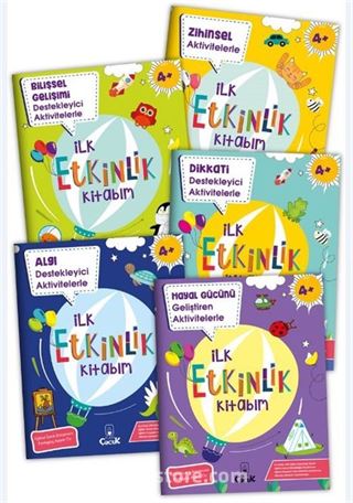 İlk Etkinlik Kitabım Serisi (5 Kitap)