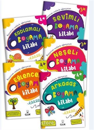 Boyama Kitabı Serisi (5 Kitap)