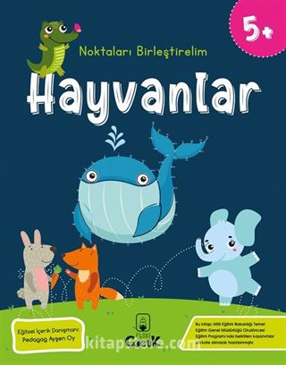 Noktaları Birleştirelim - Hayvanlar (5+Yaş)