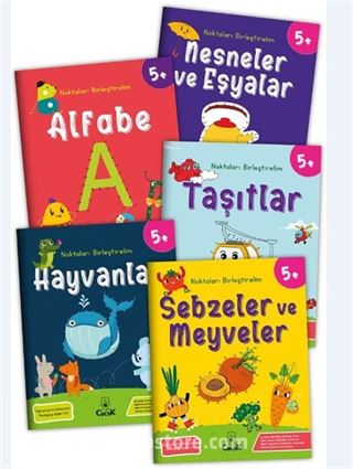 Noktaları Birleştirelim Serisi (5+ Yaş) (5 Kitap)