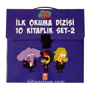 Kral Şakir İlk OkumaDizisi 2. Seri Çantalı Set 2 (10 Kitap Takım)