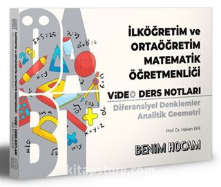 2021 ÖABT İlköğretim ve Ortaöğretim Matematik Öğretmenliği Diferansiyel Denklemler - Analitik Geometri Video Ders Notları