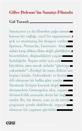 Gilles Deleuze'ün Sanatçı-Filozofu