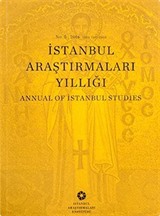 İstanbul Araştırmaları Yıllığı:5 2016