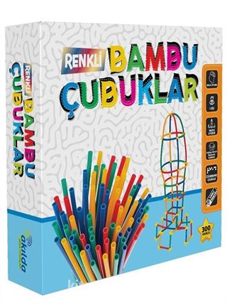 Renkli Bambu Çubuklar - 3 Yaş ve Üzeri Bireysel Oyun