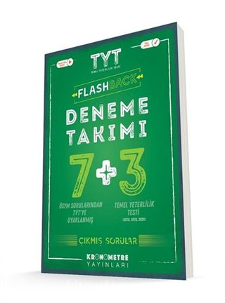 TYT Flashback Deneme Takımı 7+3 Çıkmış Sorular