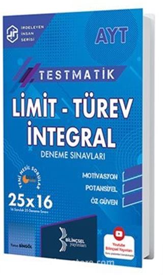 2021 AYT Testmatik Limit Türev İntegral Deneme Sınavları