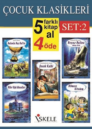 Çocuk Klasikleri (5 Al 4 Öde) Set 2