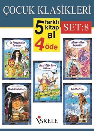 Çocuk Klasikleri (5 Al 4 Öde) Set 8