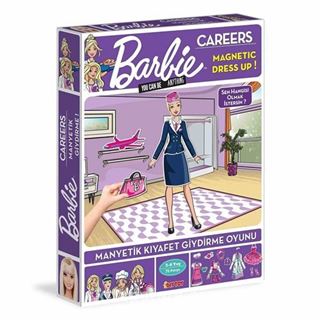 Barbie Careers Manyetik Kıyafet Giydirme Oyunu(1918)