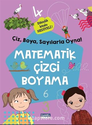 Matematik Çizgi Boyama / Çiz, Boya, Sayılarla Oyna!