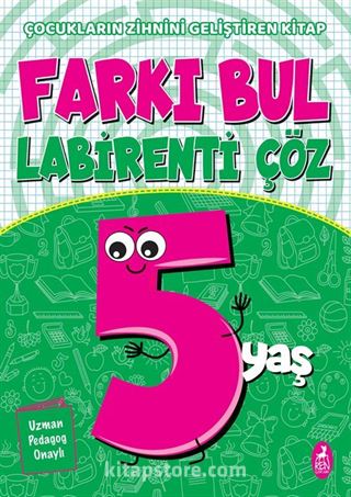 Farkı Bul Labirenti Çöz (5 Yaş)