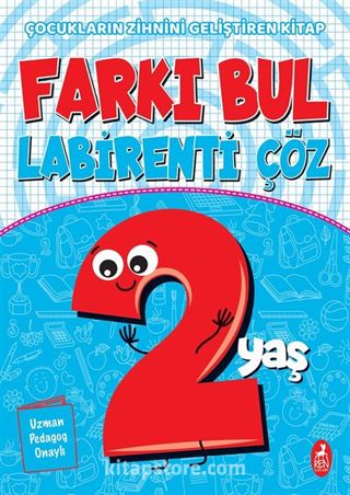 Farkı Bul Labirenti Çöz (2 Yaş)