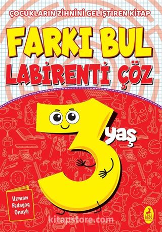 Farkı Bul Labirenti Çöz (3 Yaş)