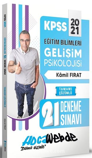 2021 KPSS Eğitim Bilimleri Gelişim Psikolojisi Tamamı Çözümlü 21 Deneme Sınavı