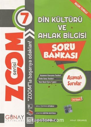 Zoom Serisi - 7. Sınıf Din Kültürü ve Ahlak Bilgisi Soru Bankası