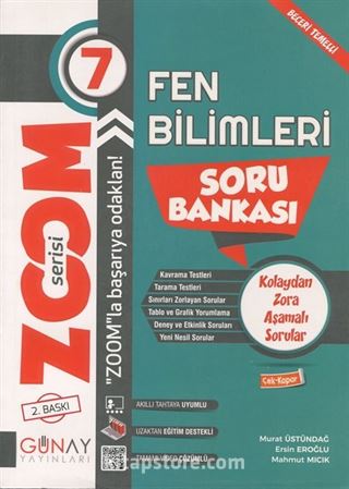 Zoom Serisi - 7. Sınıf Fen Bilimleri Soru Bankası