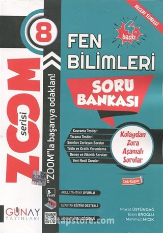 Zoom Serisi - Fen Bilimleri 8. Sınıf Soru Bankası