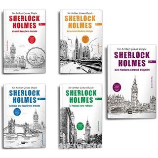 Çocuklar İçin Sherlock Holmes Seti (5 Kitap)