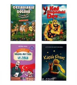 Çocuklar İçin Hikaye Seti (4 Kitap)