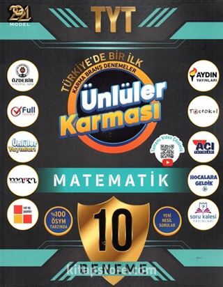 TYT 2021 Ünlüler Karması Matematik 10'lu Deneme