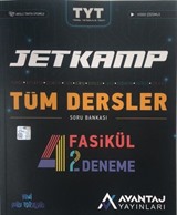 TYT Jet Kamp Tüm Dersler Soru Bankası (4 Fasikül 2 Deneme)