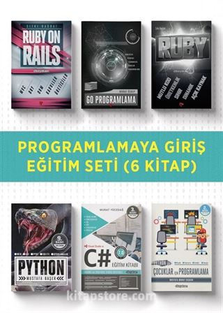 Programlamaya Giriş Eğitim Seti (6 Kitap)