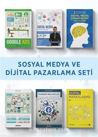 Sosyal Medya ve Dijital Pazarlama Seti (6 Kitap)