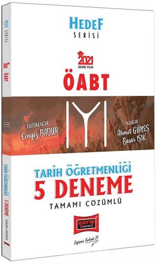 2021 ÖABT Tarih Öğretmenliği 5 Deneme Tamamı Çözümlü