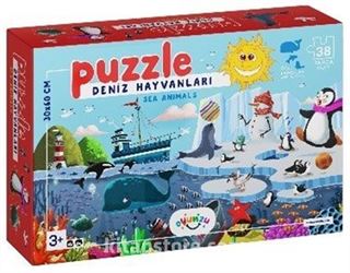 Deniz Hayvanları Puzzle (Okul Öncesi)