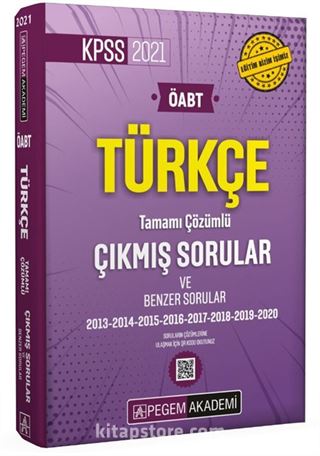 2021 KPSS ÖABT Türkçe Tamamı Çözümlü Çıkmış Sorular ve Benzer Sorular