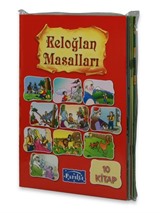 Keloğlan Masalları +7 Yaş ve Üzeri Renkli Resimli (10 Kitap Set)