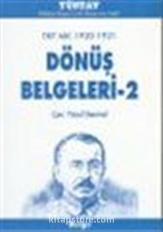 TKP MK 1920-1921 Dönüş Belgeleri -2