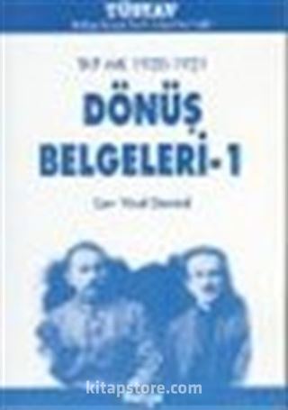 TKP MK 1920-1921 Dönüş Belgeleri -1