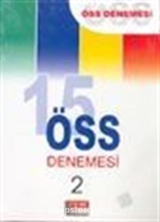 15 Adet ÖSS Denemesi 2