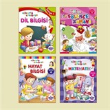 Eğlenerek Öğreniyorum - Seviye 4 (Set 4 Kitap)