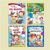 Eğlenerek Öğreniyorum - Seviye 1 (Set 4 Kitap)