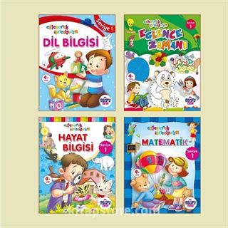 Eğlenerek Öğreniyorum - Seviye 1 (Set 4 Kitap)