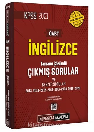 2021 KPSS ÖABT İngilizce Tamamı Çözümlü Çıkmış Sorular ve Benzer Sorular